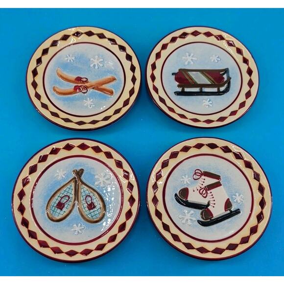 MWW Market Winter Sports 4.5" Mini Plates Snowshoes Skates Sled Skis - Picture 1 of 10